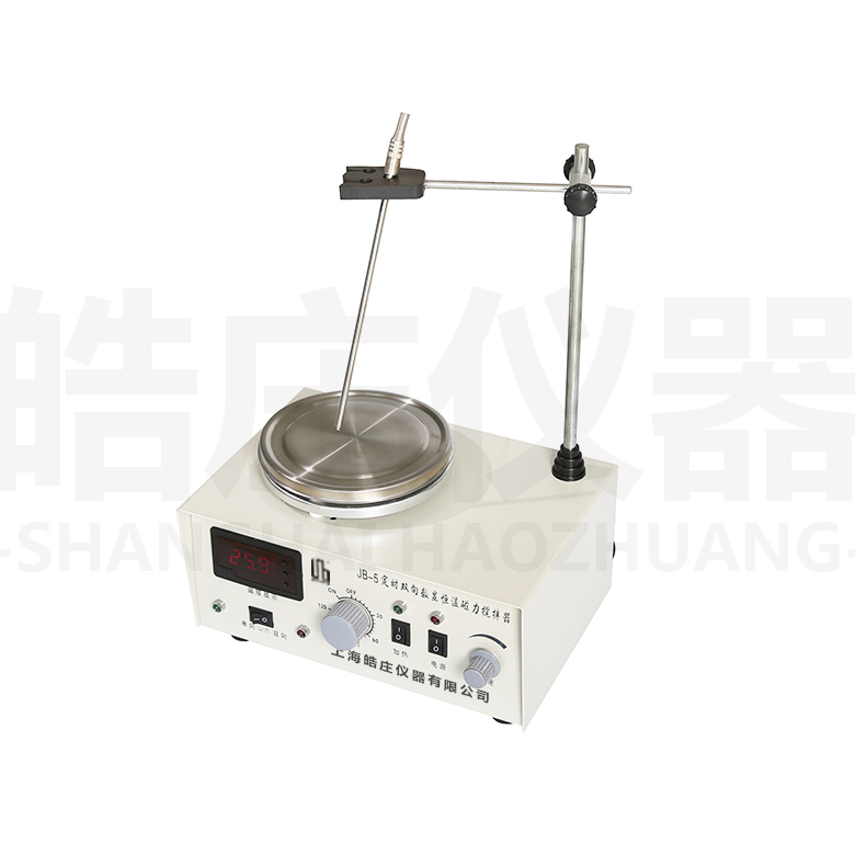 JB-5定時雙向數(shù)顯恒溫磁力攪拌器